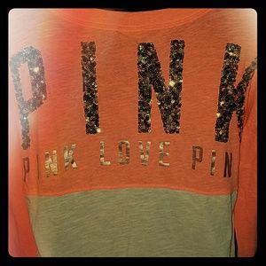 XS VSPINK CHEETAH BLING😍